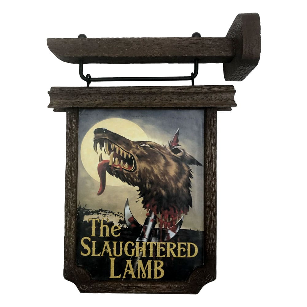 Le Loup-garou de Londres réplique mini Pub Sign 6 cm