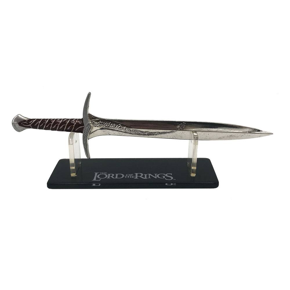 Le Seigneur des Anneaux mini réplique épée de Bilbon Sacquet Dard 15 cm
