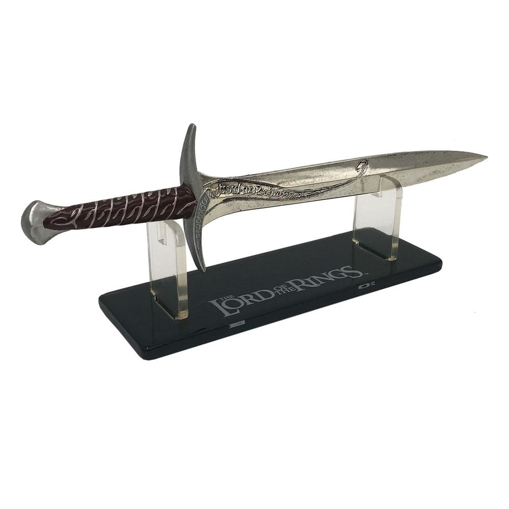 Le Seigneur des Anneaux mini réplique épée de Bilbon Sacquet Dard 15 cm