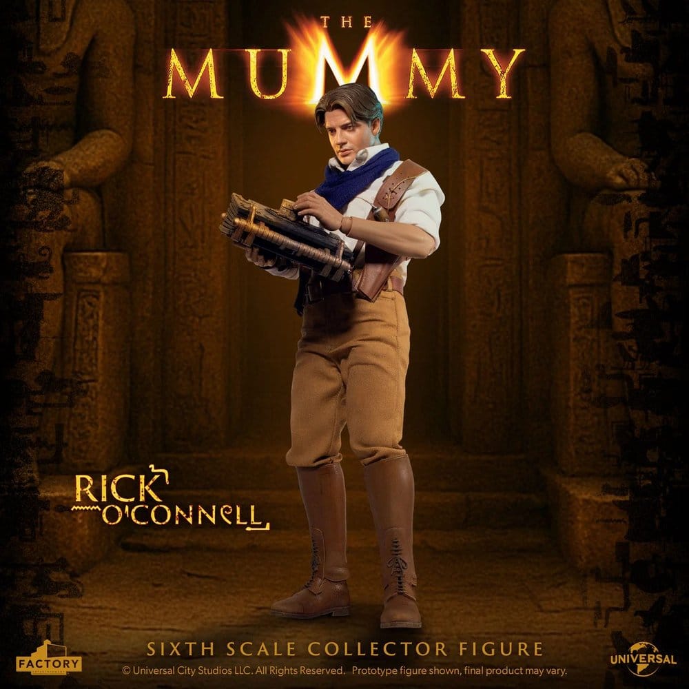 La Momie figurine 1/6 Rick O’Connell 30 cm
