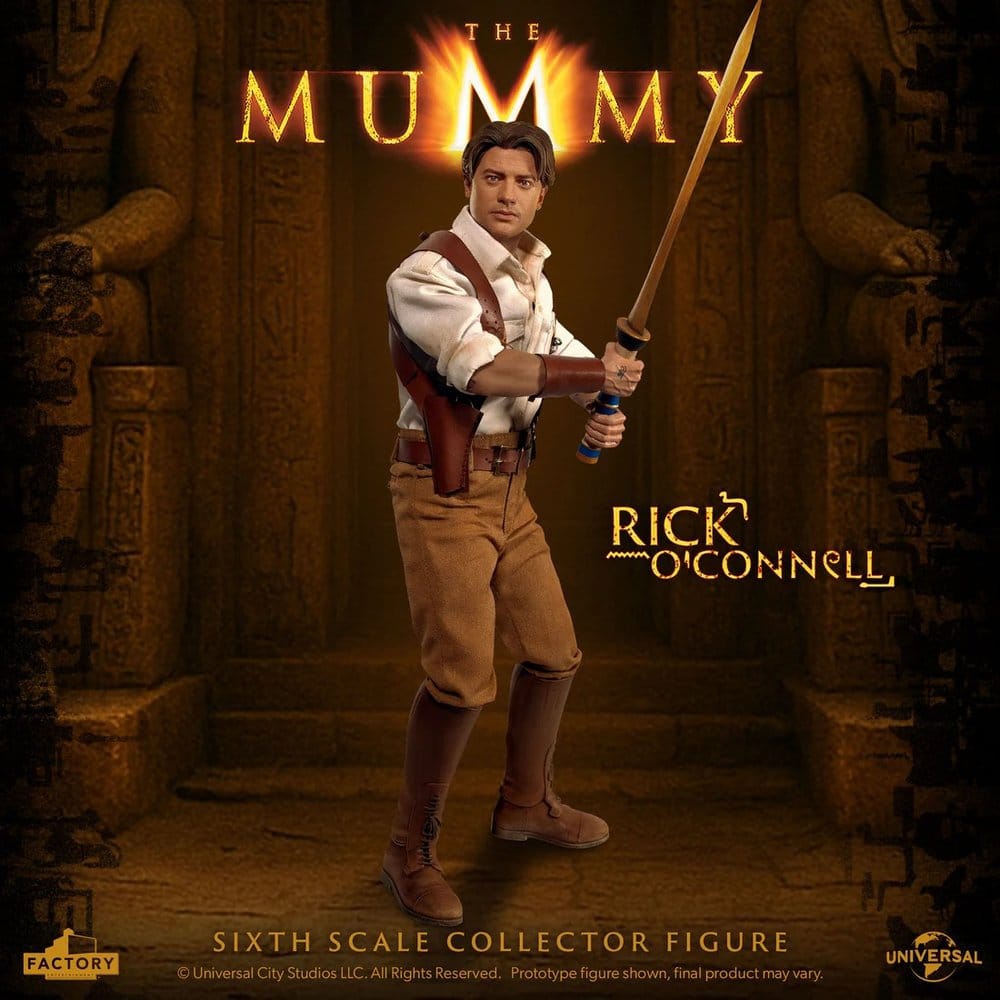 La Momie figurine 1/6 Rick O’Connell 30 cm
