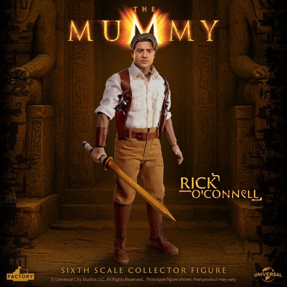 La Momie figurine 1/6 Rick O’Connell 30 cm