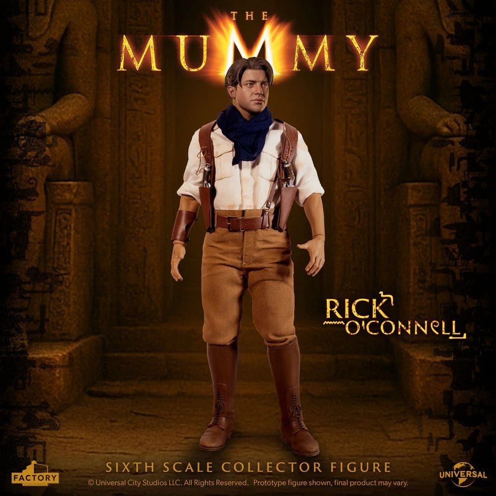 La Momie figurine 1/6 Rick O’Connell 30 cm