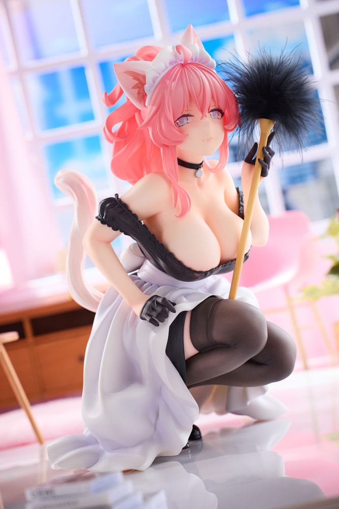 Original Character statuette PVC 1/4 Cat´s Thought Maid Cat Mochan 24 cm