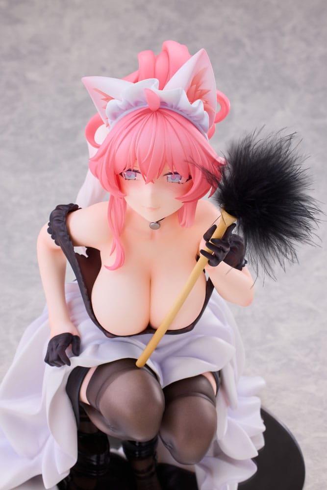 Original Character statuette PVC 1/4 Cat´s Thought Maid Cat Mochan 24 cm