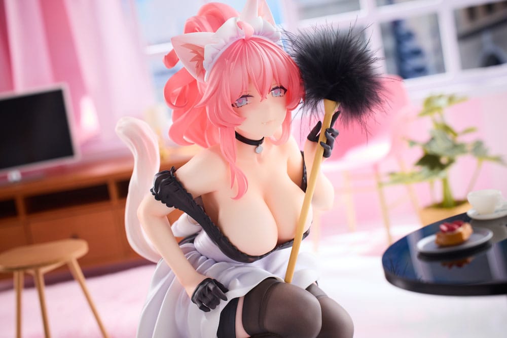 Original Character statuette PVC 1/4 Cat´s Thought Maid Cat Mochan 24 cm