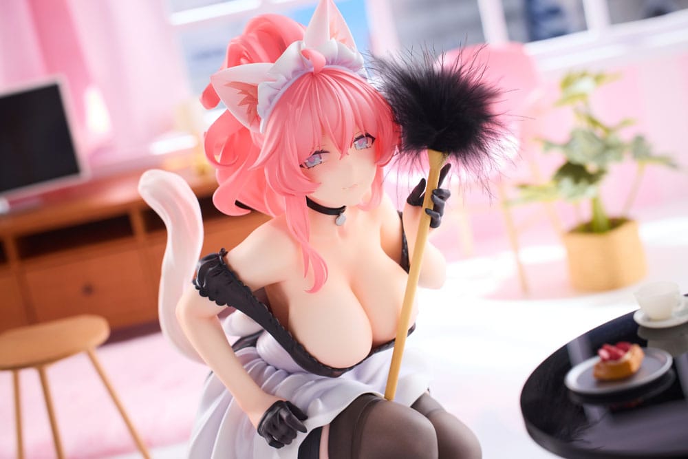 Original Character statuette PVC 1/4 Cat´s Thought Maid Cat Mochan 24 cm