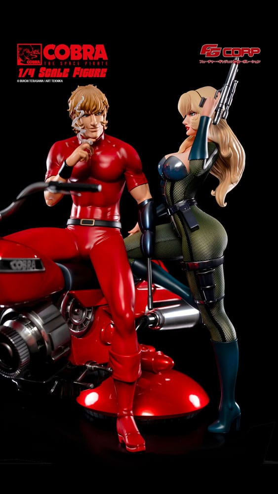 Space Pirate Cobra statuette 1/4 Cobra & Jane Royal (Spacesuit Ver.) 47 cm