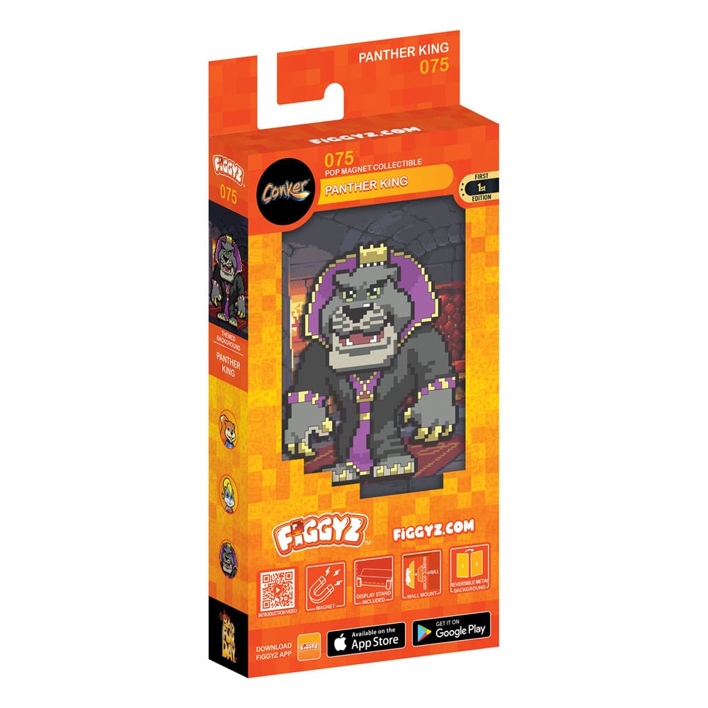 Conker's Bad Fur Day magnet à collectionner FiGGYZ Panther King 11 cm
