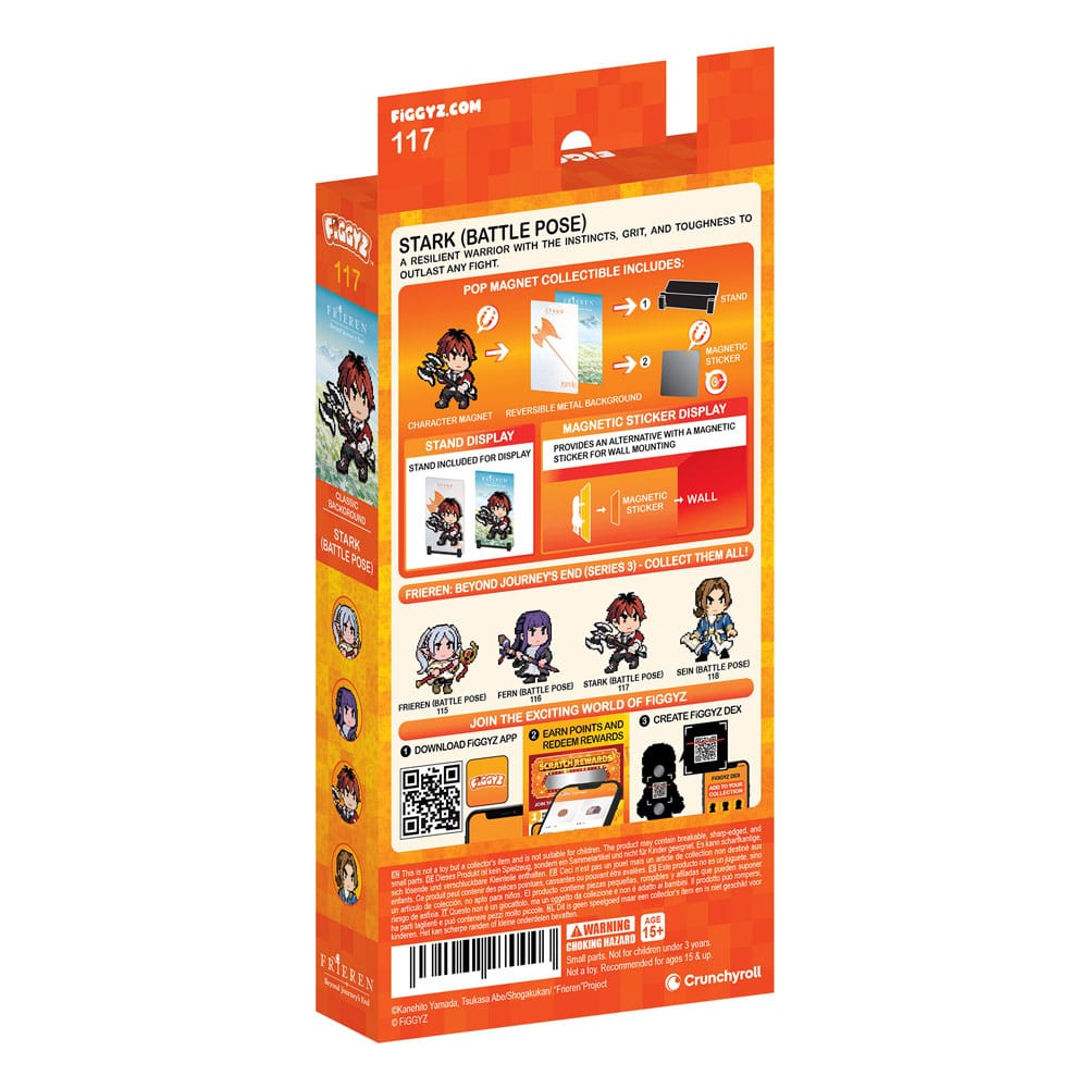 Frieren: Beyond Journey's End magnet à collectionner FiGGYZ Stark (Battle Pose) 11 cm