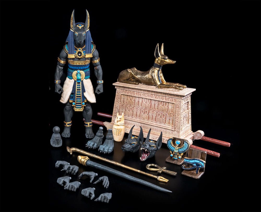 Figura Obscura figurine Anubis Black & Blue