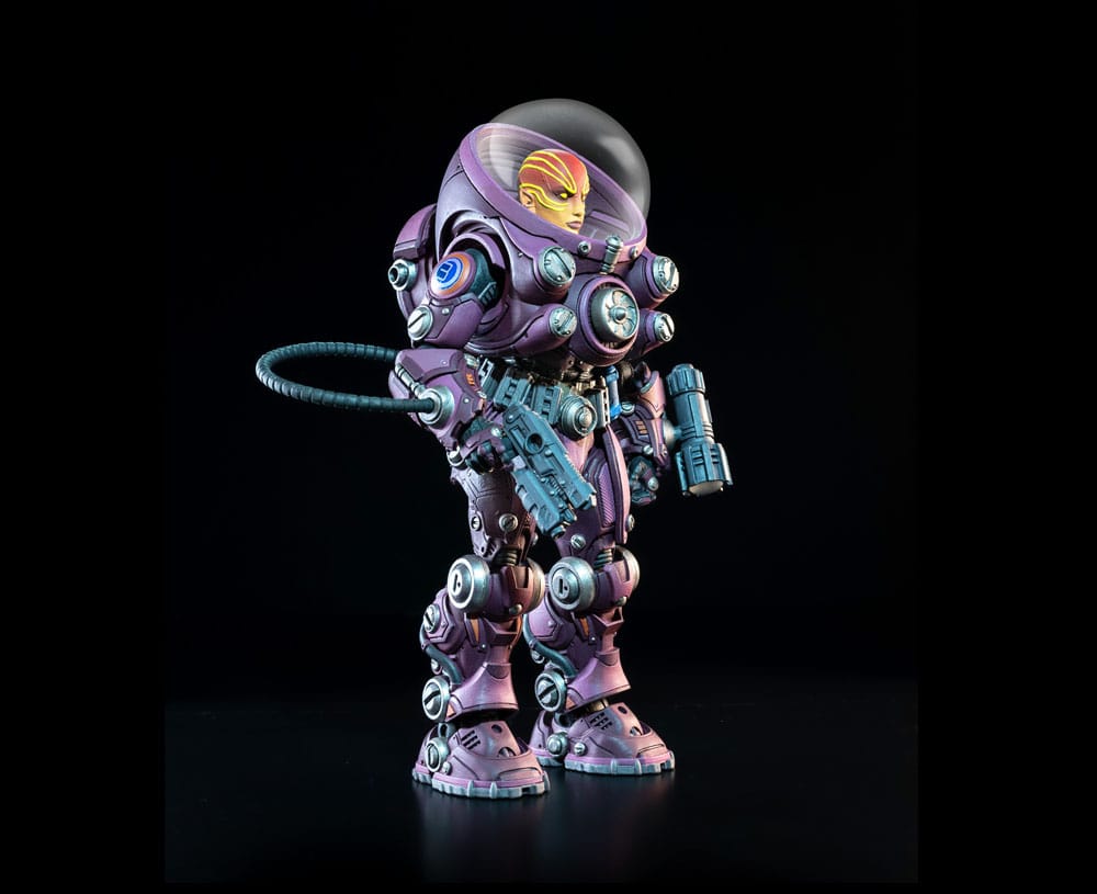 Cosmic Legions: OxKrewe Book One Thraxxon figurine Uularia Speer (Deluxe)