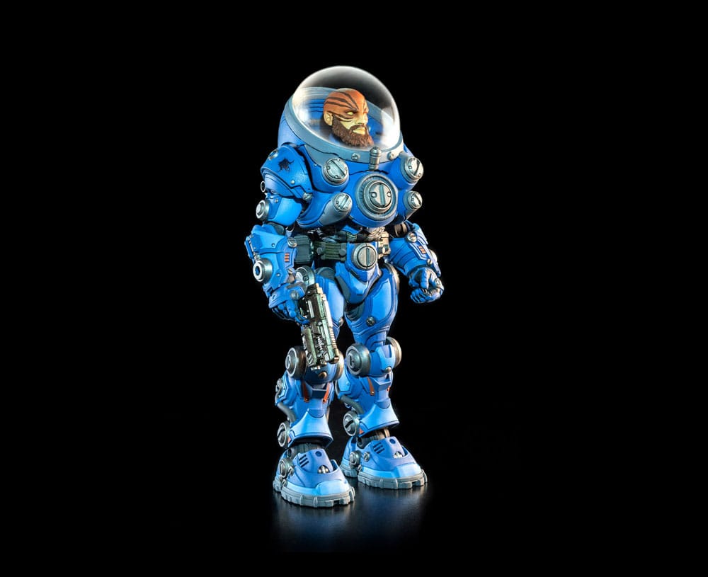 Cosmic Legions: OxKrewe Book One Thraxxon figurine Vellok Speer (Deluxe)