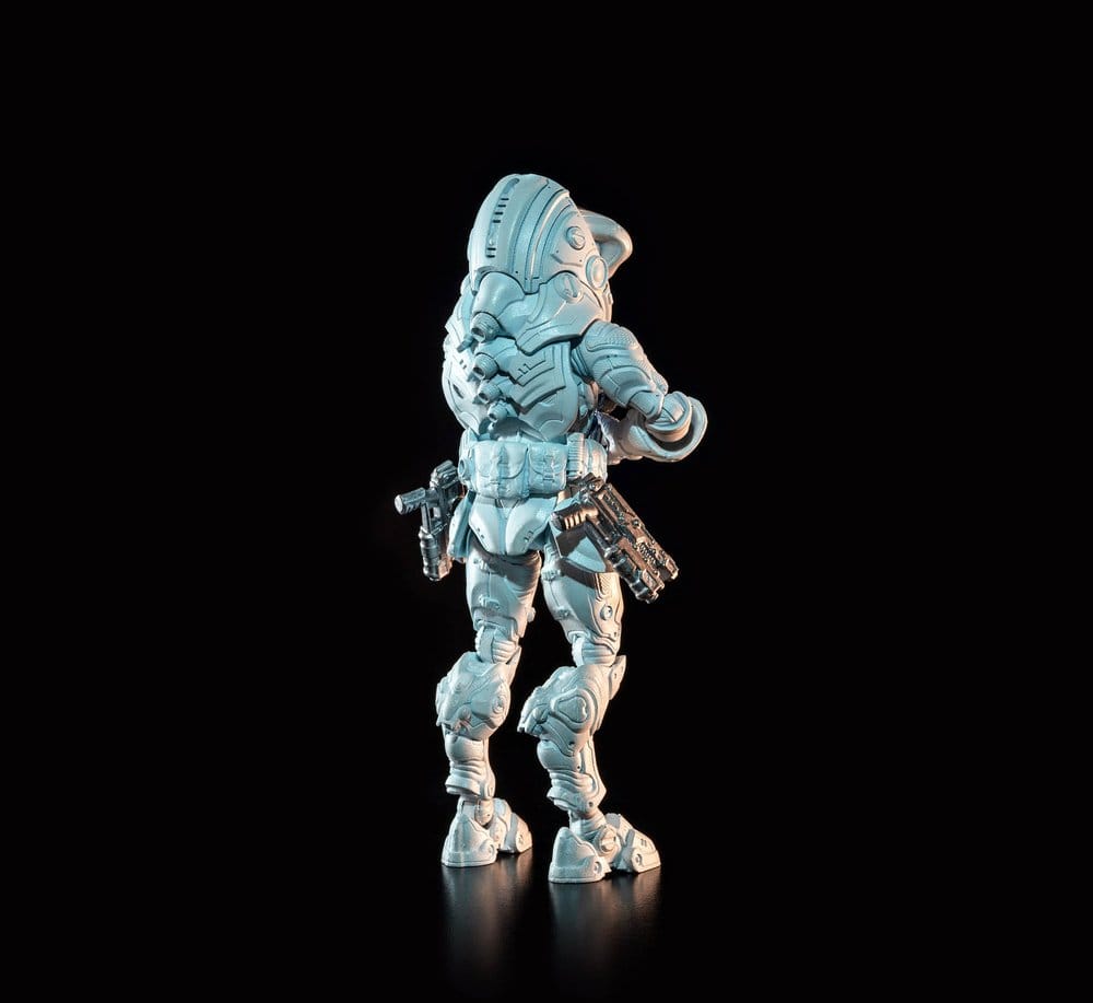 Cosmic Legions figurine T.U.5.C.C. Science Officer Legion Builder