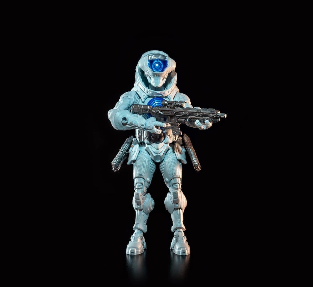 Cosmic Legions figurine T.U.5.C.C. Science Officer Legion Builder