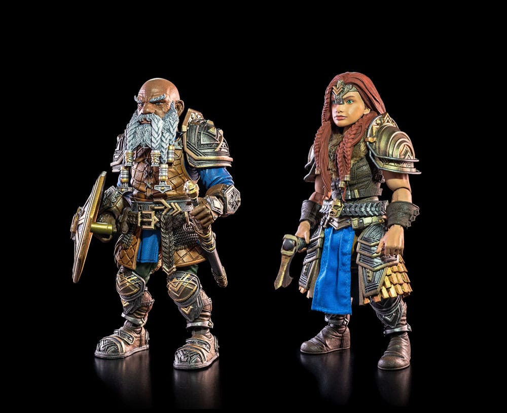Mythic Legions: Rising Sons pack 2 figurines Exiles From Under the Mountain 15 cm