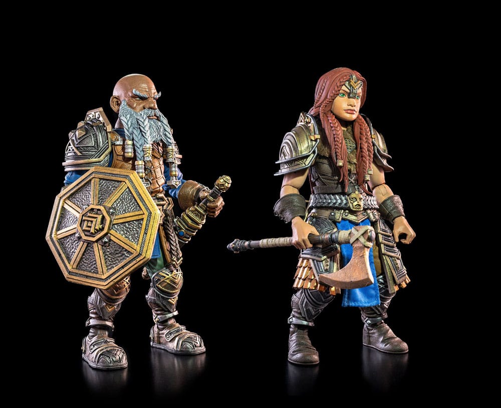 Mythic Legions: Rising Sons pack 2 figurines Exiles From Under the Mountain 15 cm