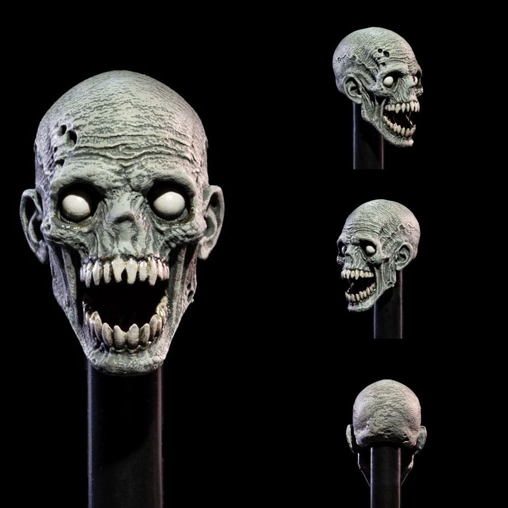 Mythic Legions: All Stars 6 accessoires pour figurines Undead Heads Pack