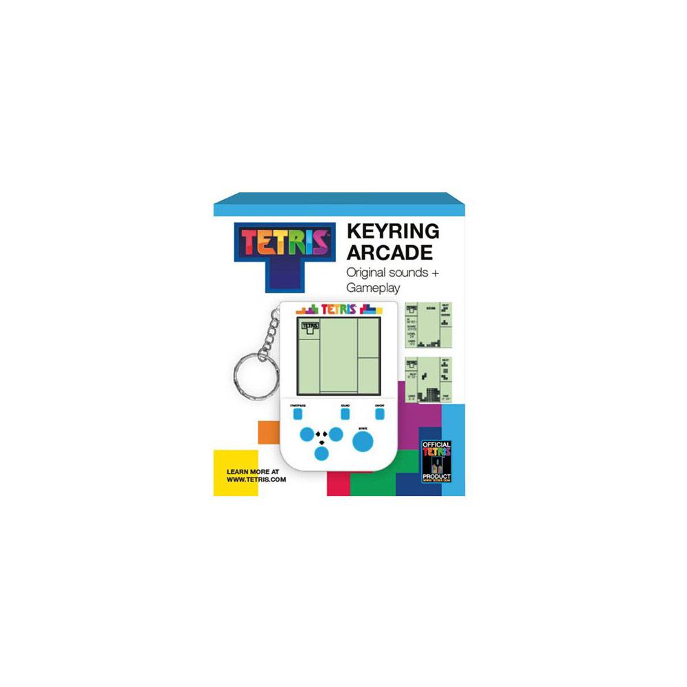 Tetris console de jeu portable avec porte-clés Mini Retro