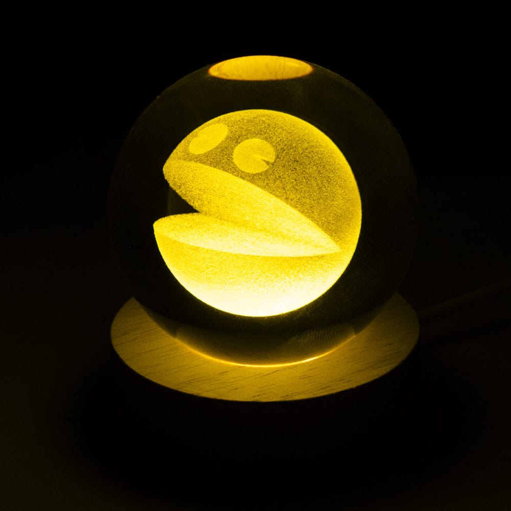 Pac-Man lampe Crystal Ball 8 cm