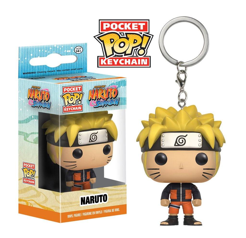 Naruto Shippuden porte-clés Pocket POP! Vinyl Naruto 4 cm