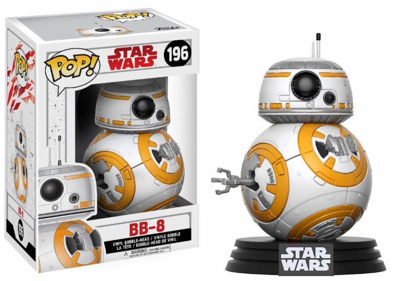 Star Wars Episode VIII POP! Vinyl Bobble Head BB-8 9 cm