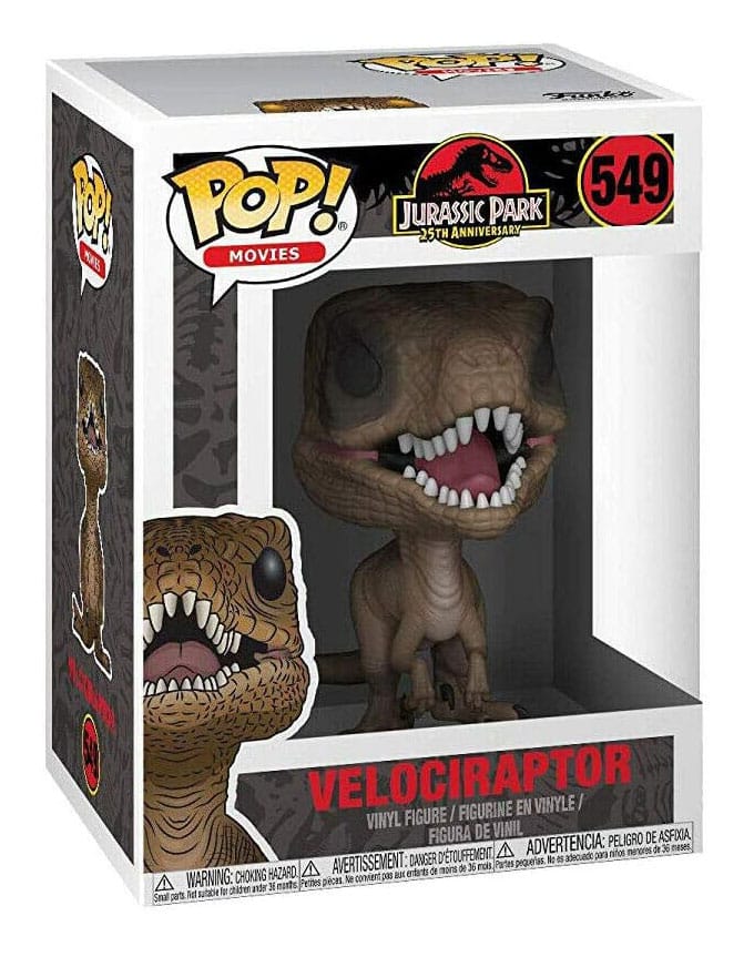 Jurassic Park POP! Movies Vinyl figurine Velociraptor 9 cm