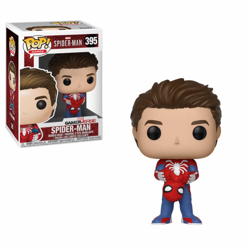 Spider-Man POP! Games Vinyl figurine Unmasked Spider-Man 9 cm