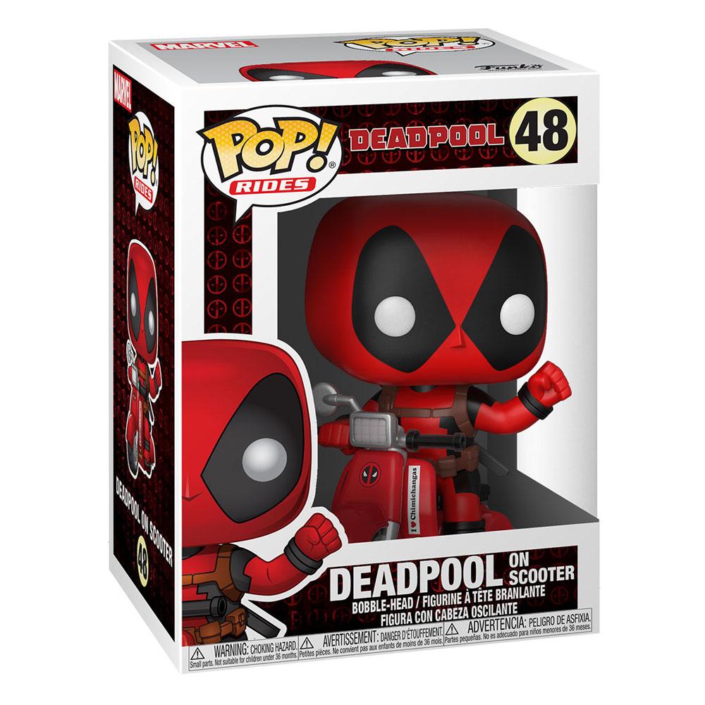 Deadpool POP! Rides Vinyl figurine Deadpool & Scooter 9 cm