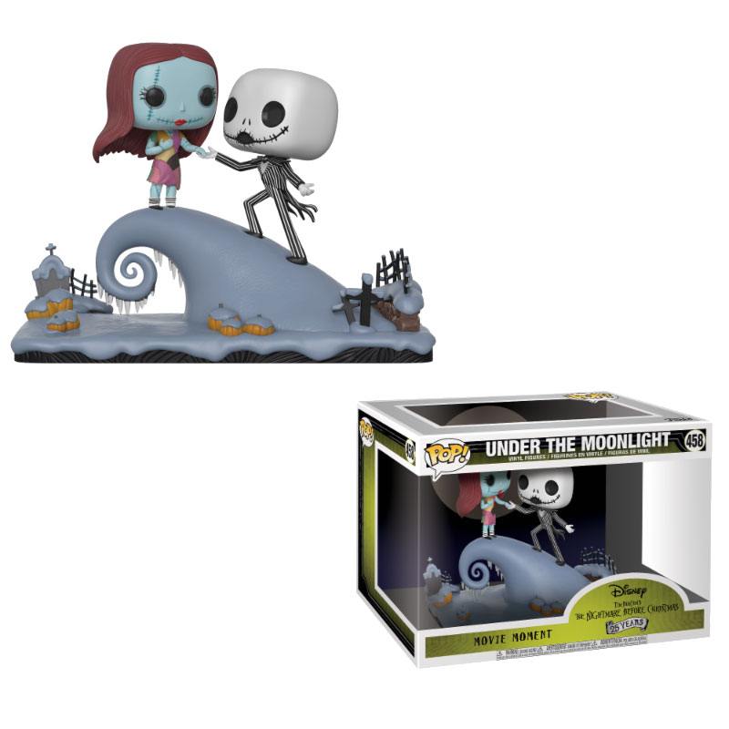 L´étrange Noël de Mr. Jack pack 2 POP! Movie Moments Vinyl Bobble Head Jack & Sally 9 cm