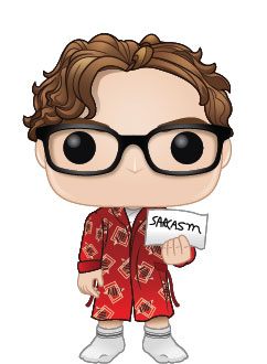 The Big Bang Theory POP! TV Vinyl figurine Leonard 9 cm
