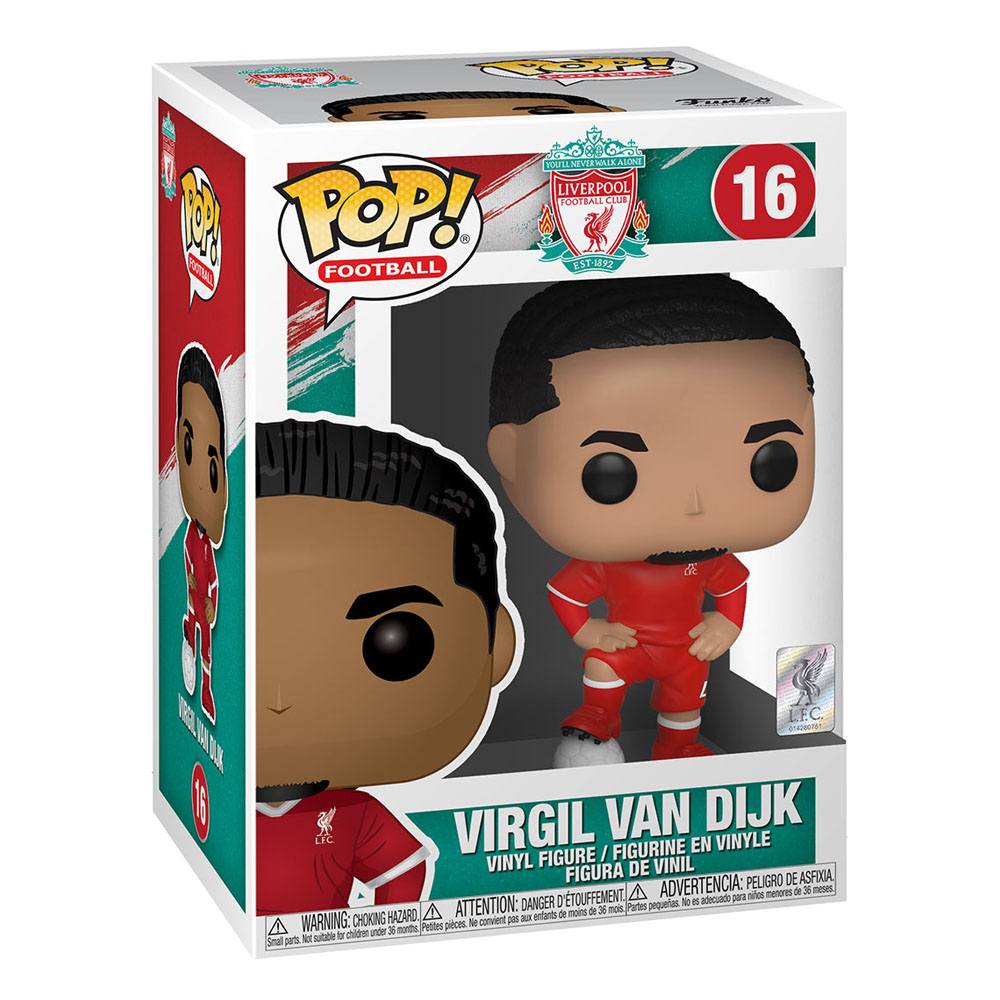 Liverpool F.C. POP! Football Vinyl Figurine Virgil van Dijk 9 cm