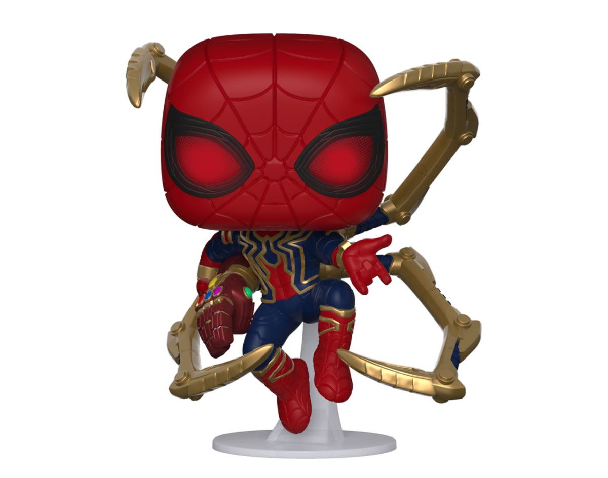 Avengers: Endgame POP! Movies Vinyl figurine Iron Spider w/Nano Gauntlet 9 cm