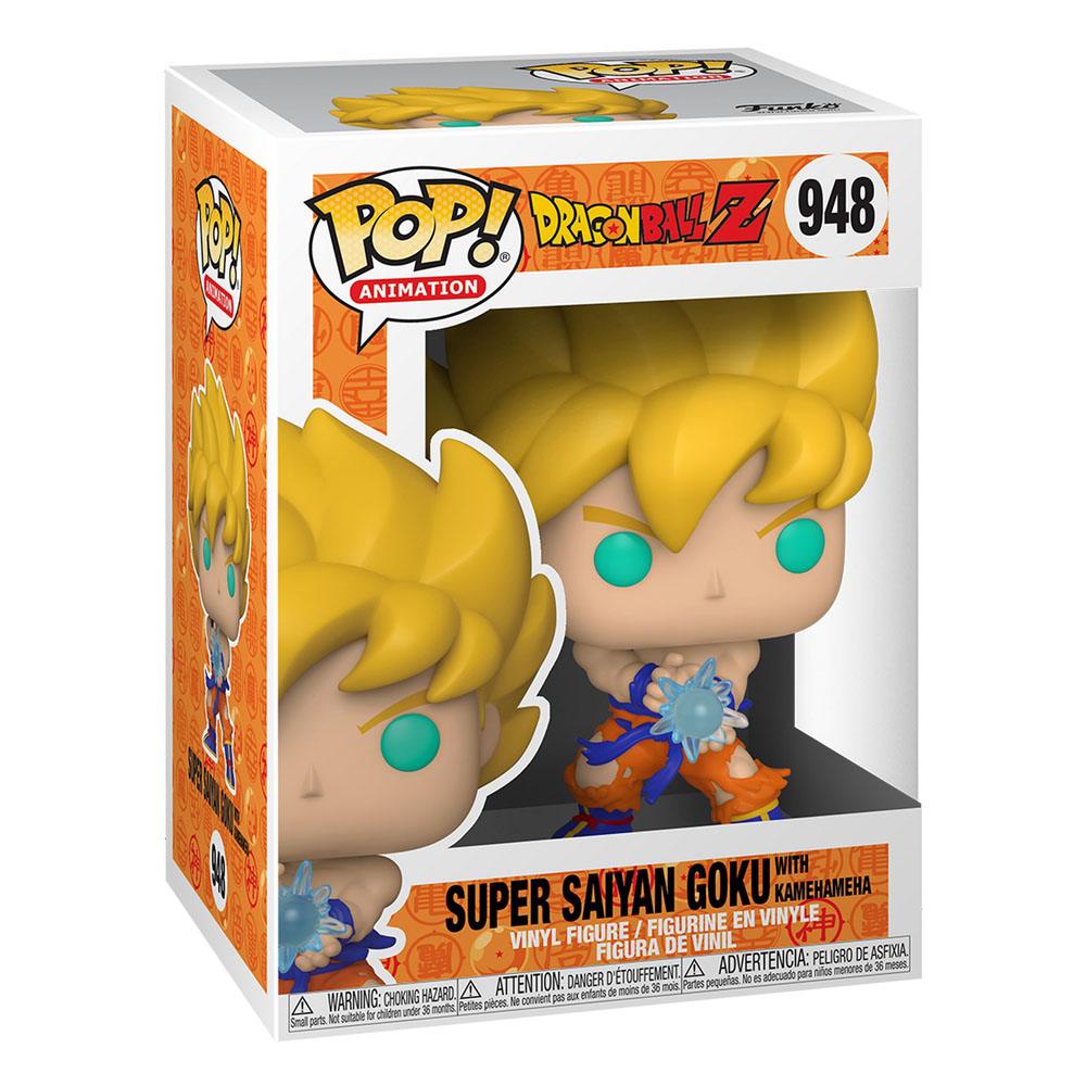 Dragon Ball Z Figurine POP! Animation Vinyl SS Goku w/ Kamehameha Wave 9 cm
