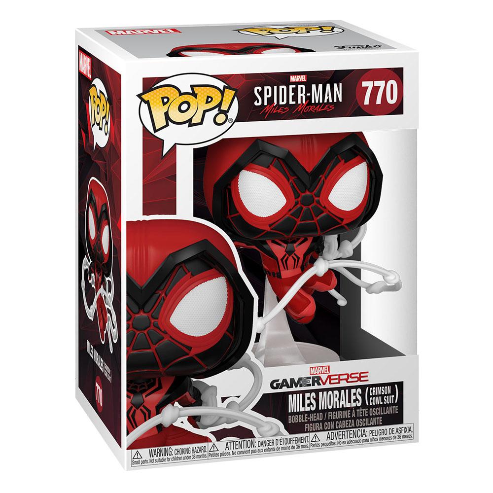 Marvel's Spider-Man POP! Games Vinyl figurine Miles Morales Red Suit 9 cm