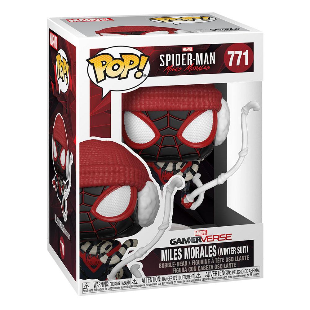 Marvel's Spider-Man POP! Games Vinyl figurine Miles Morales Winter Suit 9 cm