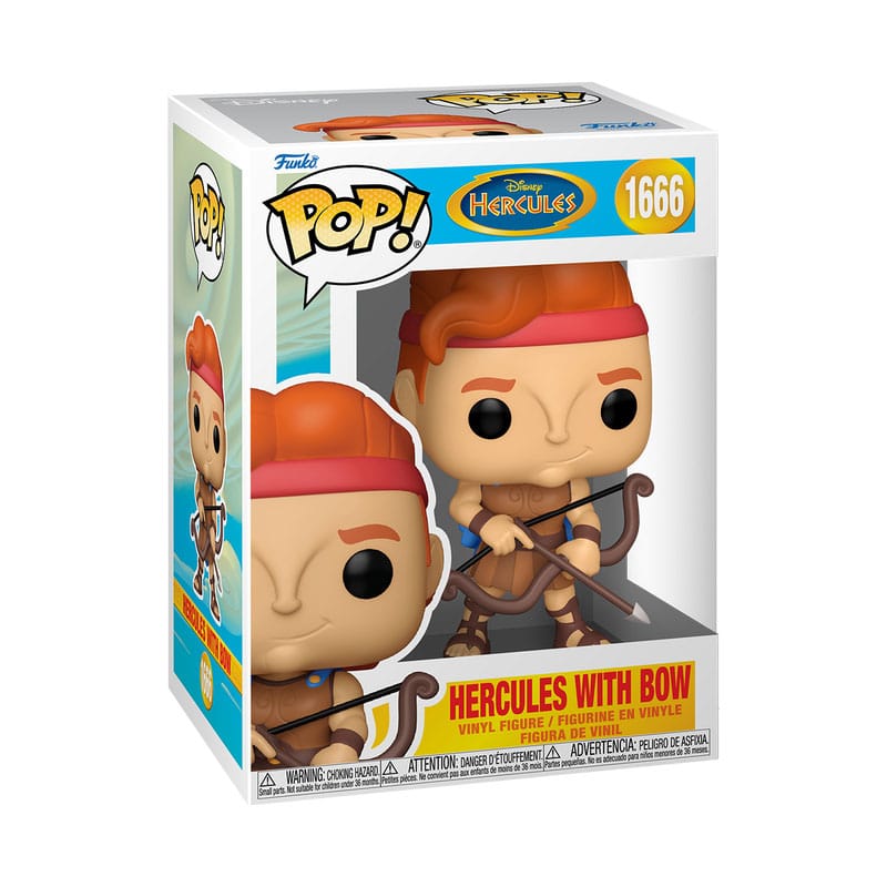 Hercule 25th Anniversary POP! Movies Vinyl figurine Hercules with Bow 9 cm