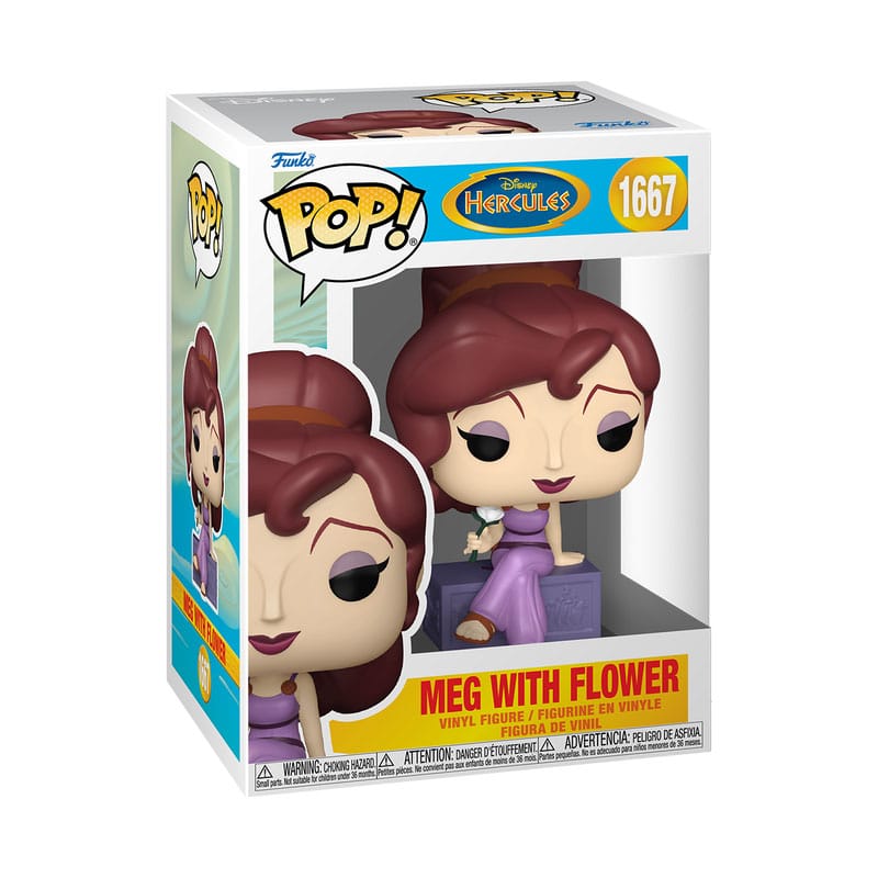 Hercule 25th Anniversary POP! Movies Vinyl figurine Meg with Flower 9 cm