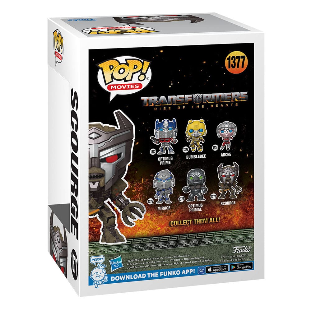 Transformers: Rise of the Beasts POP! Movies Vinyl figurine Scourge 9 cm