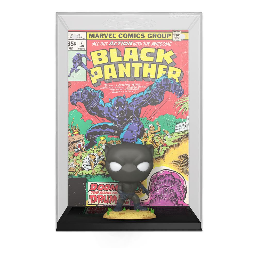 Marvel POP! Comic Cover Vinyl Figurine Black Panther 9 cm