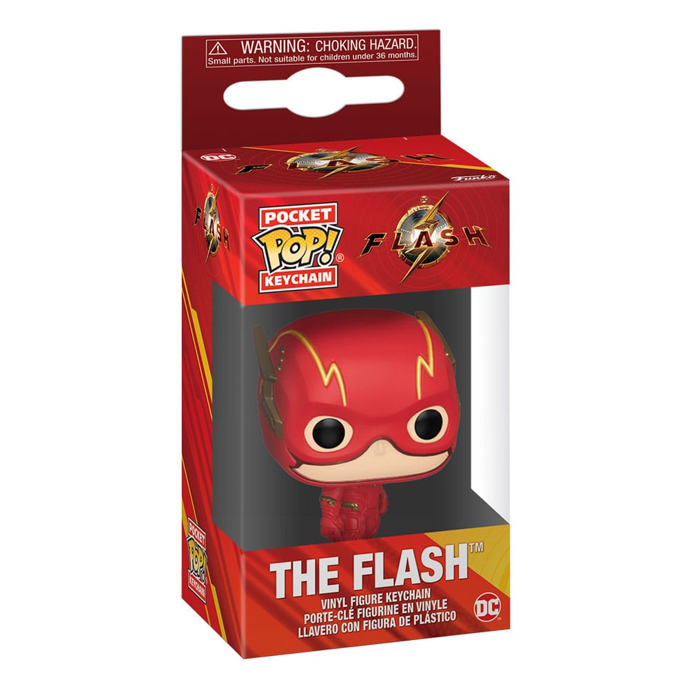 The Flash présentoir porte-clés Pocket POP! Vinyl The Flash 4 cm (12)
