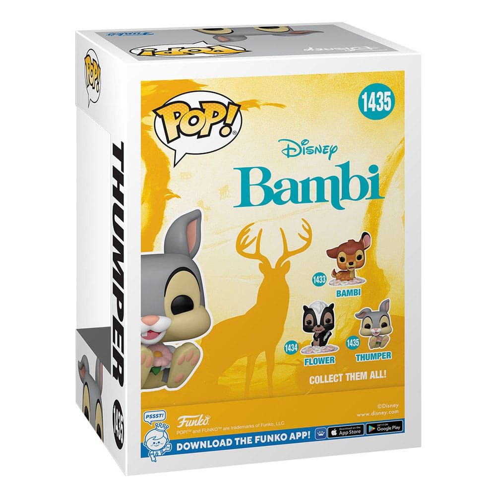 Bambi 80th Anniversary POP! Disney Vinyl figurine Thumper 9 cm