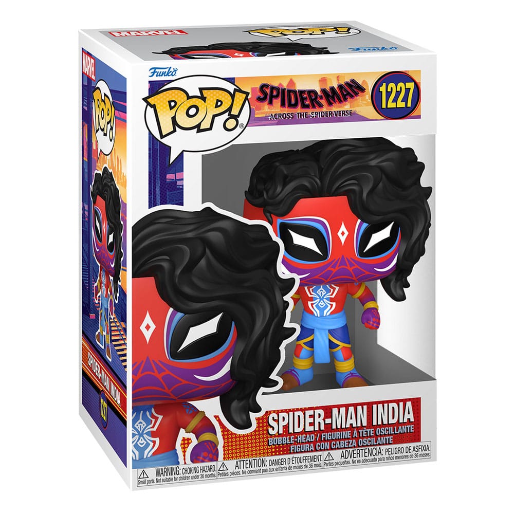 Spider-Man: Across the Spider-Verse POP! Movies Vinyl figurine Spider-Man India 9 cm