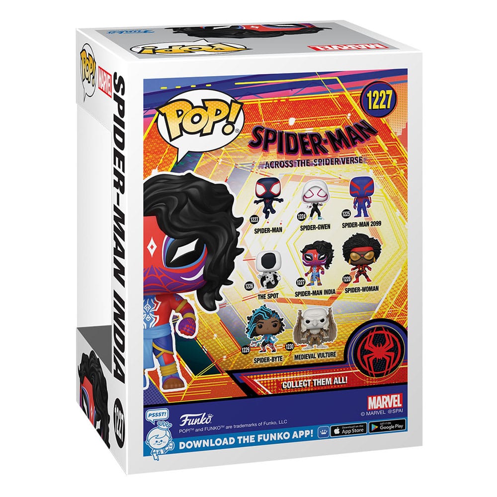 Spider-Man: Across the Spider-Verse POP! Movies Vinyl figurine Spider-Man India 9 cm