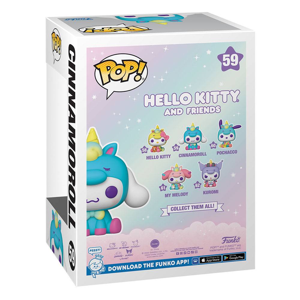 Hello Kitty and Friends figurine POP! Sanrio Vinyl Cinnamoroll 9 cm