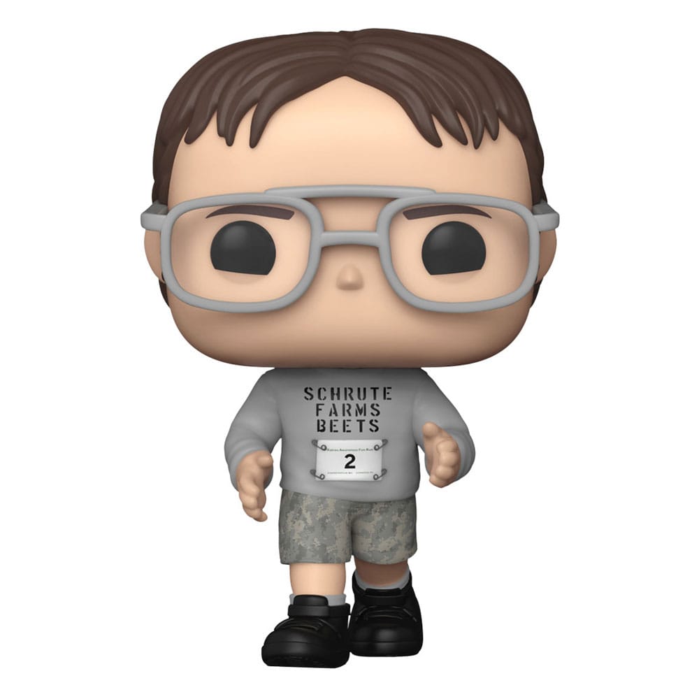 The Office US POP! TV Vinyl Figurine Fun Run Dwight 9 cm