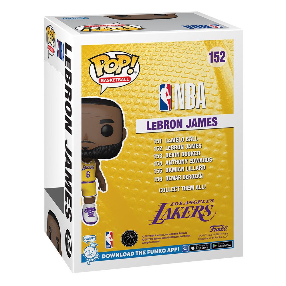 NBA POP! Sports Vinyl Figurine LeBron James (Lakers) 9 cm