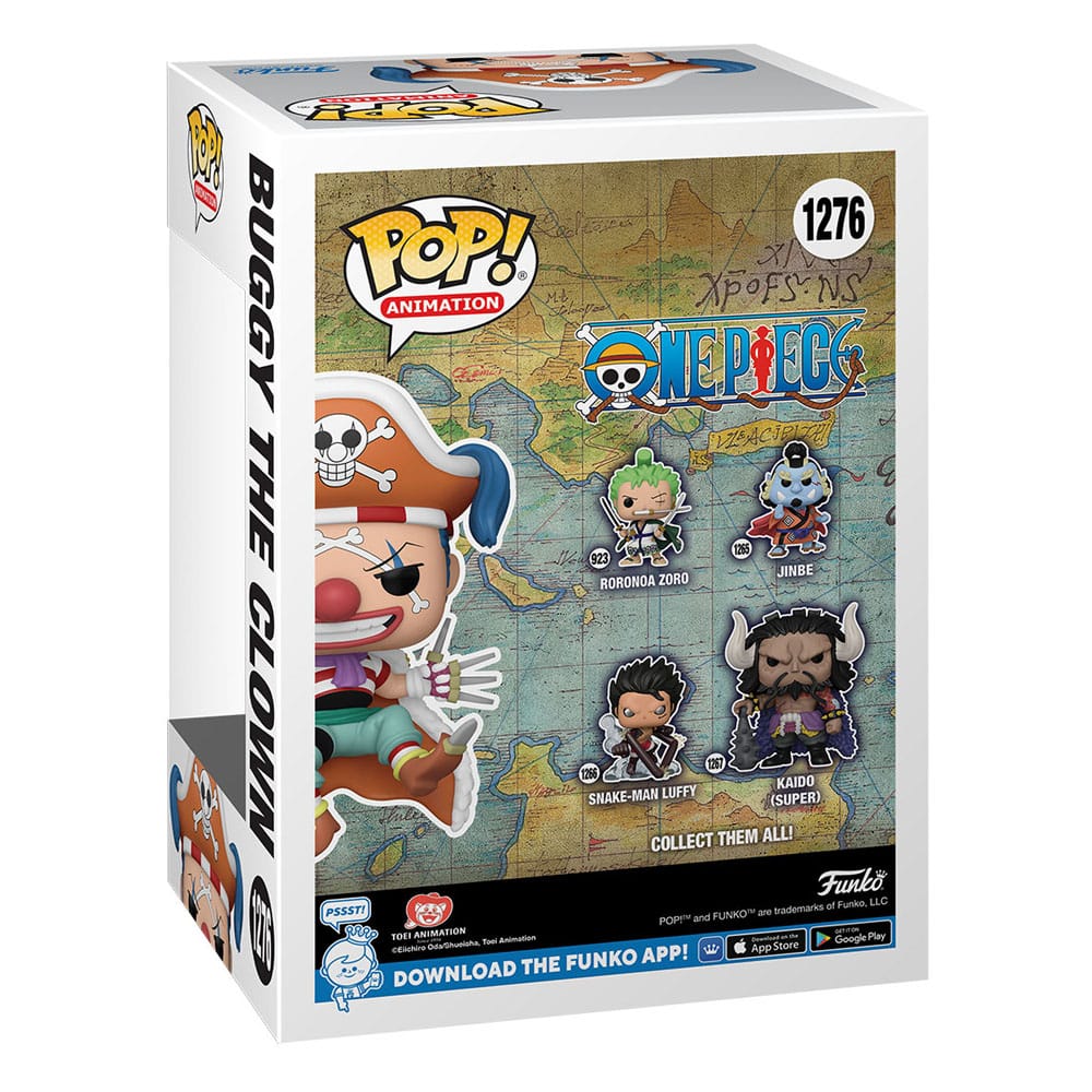 One Piece POP! Animation Vinyl figurine Buggy the Clown 9 cm