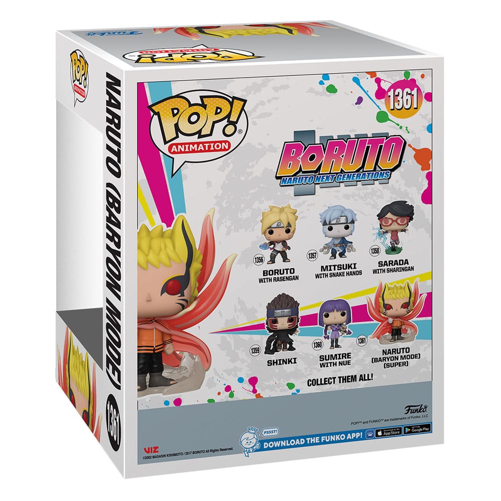 Boruto - Naruto Next Generations Figurine Super Sized POP! Vinyl Baryon Naruto 15 cm