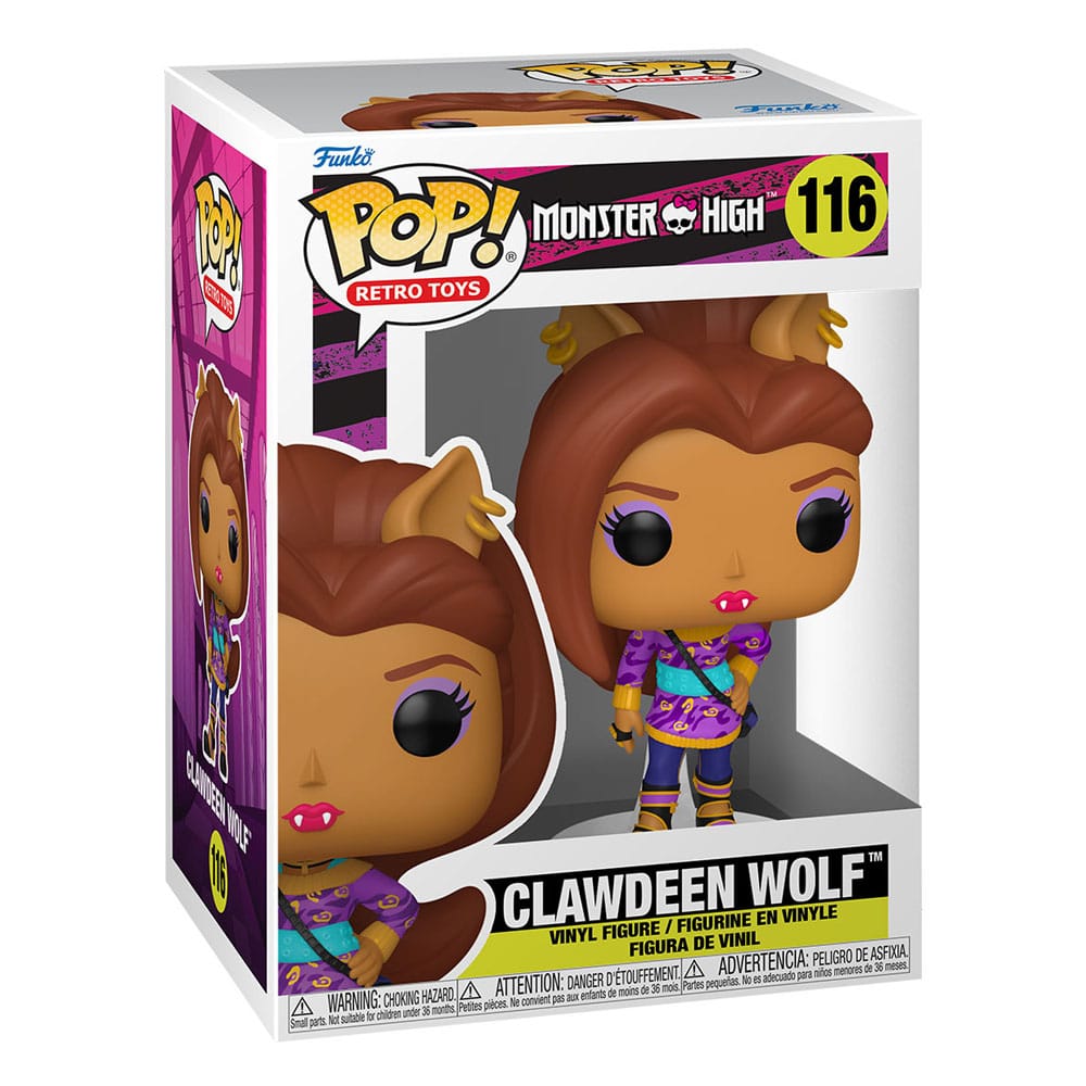 Monster High POP! Vinyl Figurine Clawdeen 9 cm
